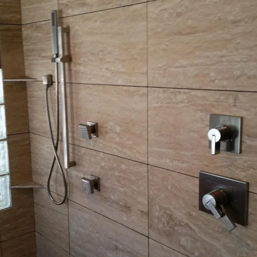 Shower fixture installation for Gas Line Repair in Bennington
